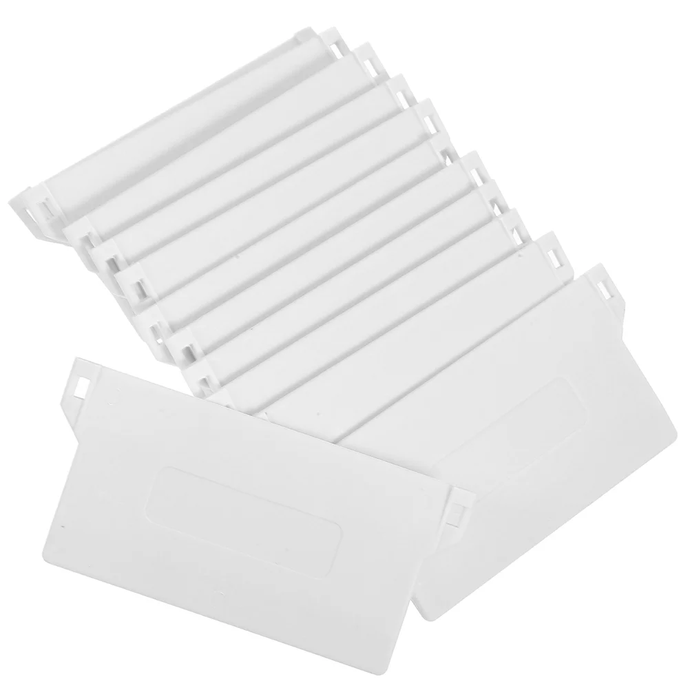 20 Pcs Blinds Accessories Vertical Weight Repair Tabs Kit Fixer Roman Weights Stabilizers Bottom Plates Rails