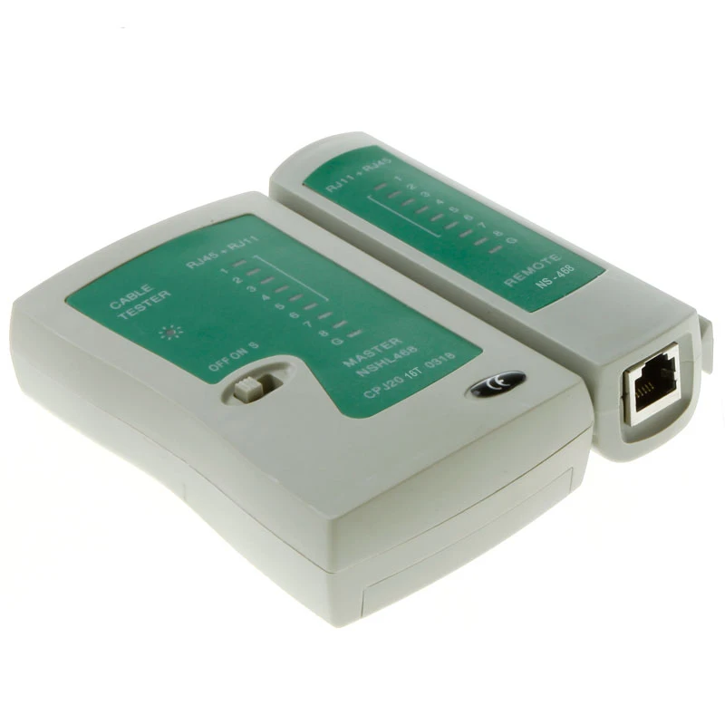 

Тестер сетевых кабелей LAN RJ45 RJ11, профессиональный ручной инструмент для ПК и сетей