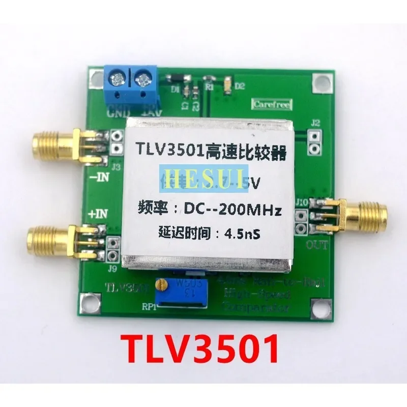 TLV3501 High speed comparator frequency meter front-end shaping module 4.5ns