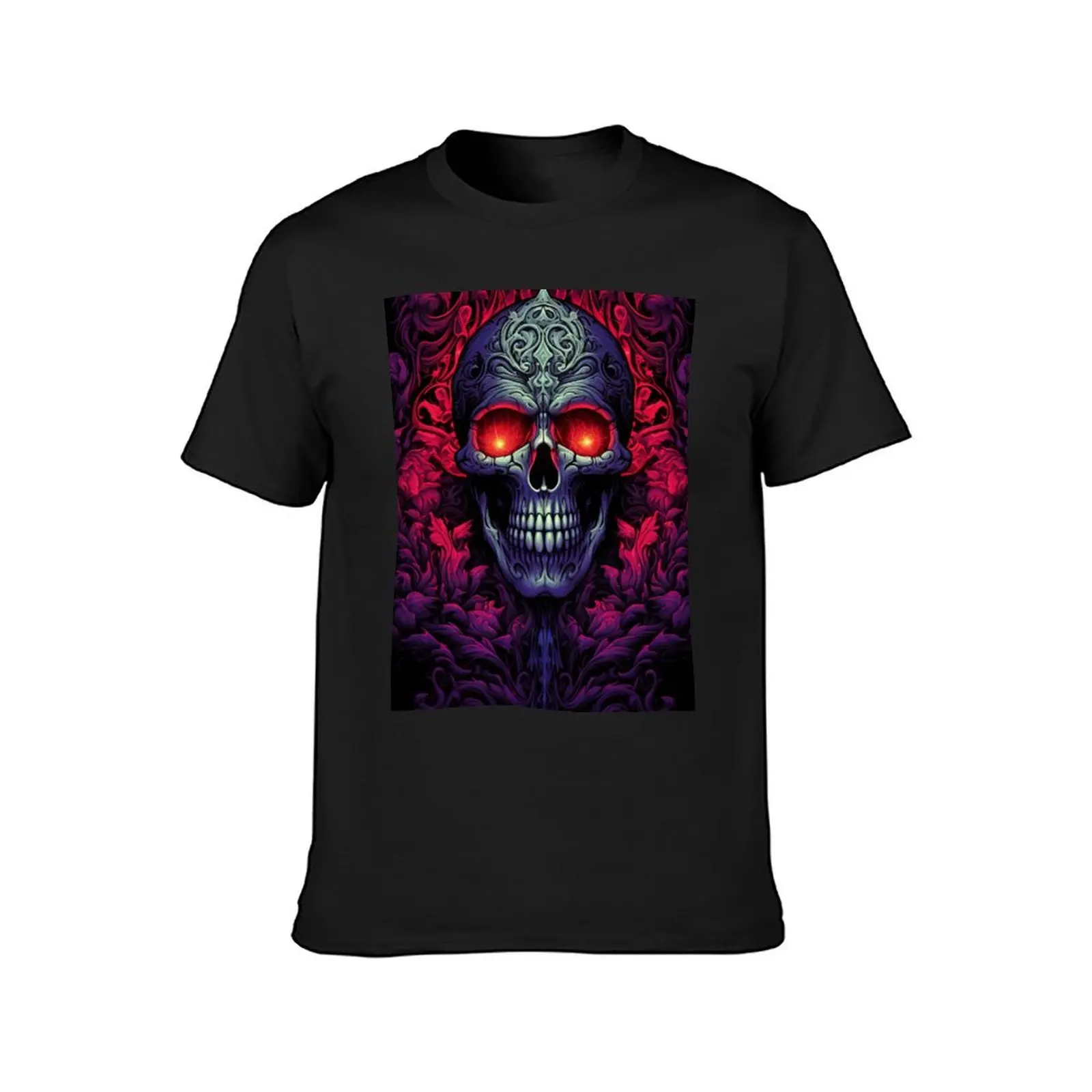 Bleached skull, desolate, timeless echo T-Shirt vintage clothes customs design your own mens cotton t shirts