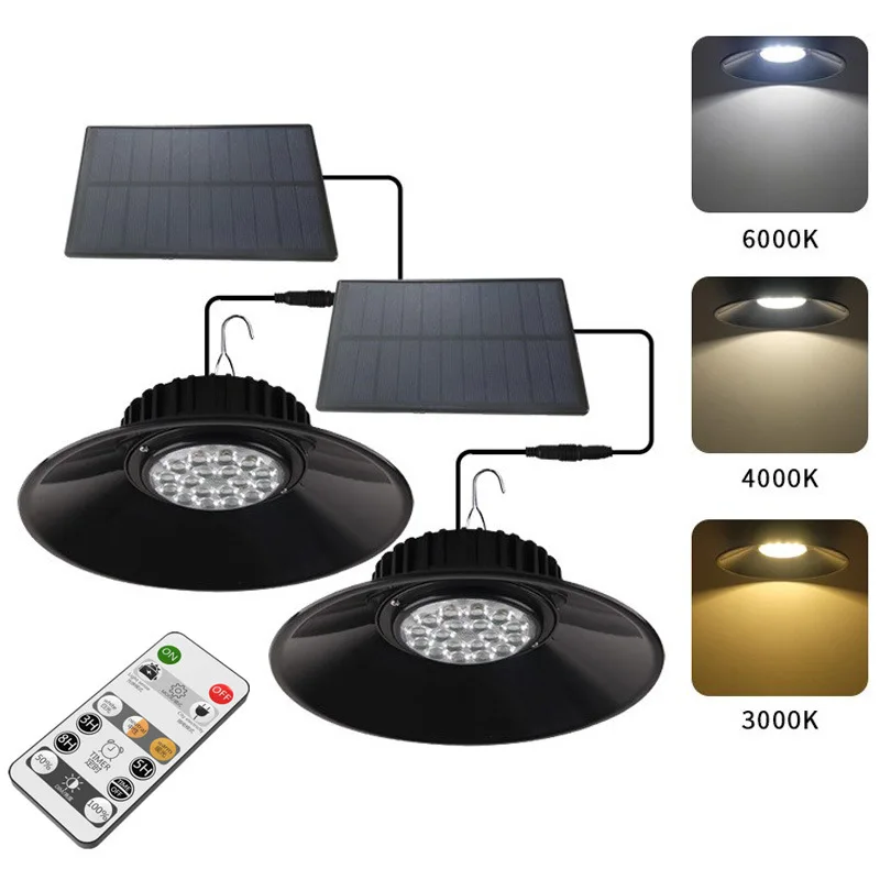 

Solar Mining Lamp Outdoor Waterproof Intelligent Remote Control Garden Lamp Home Decoration LED Outdoor Chandeliere