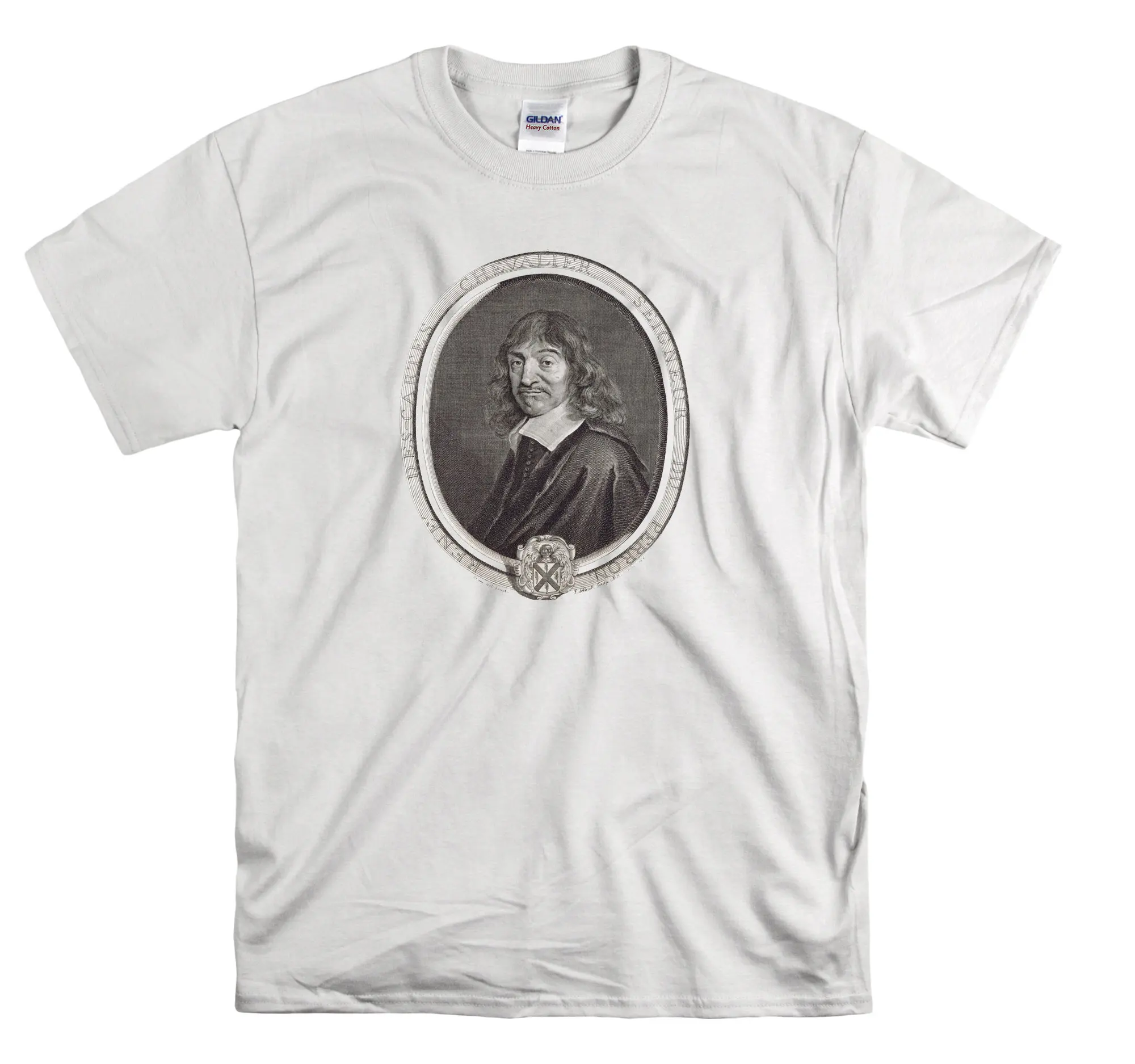 René Descartes T Shirt Philosopher Philosophy Gift