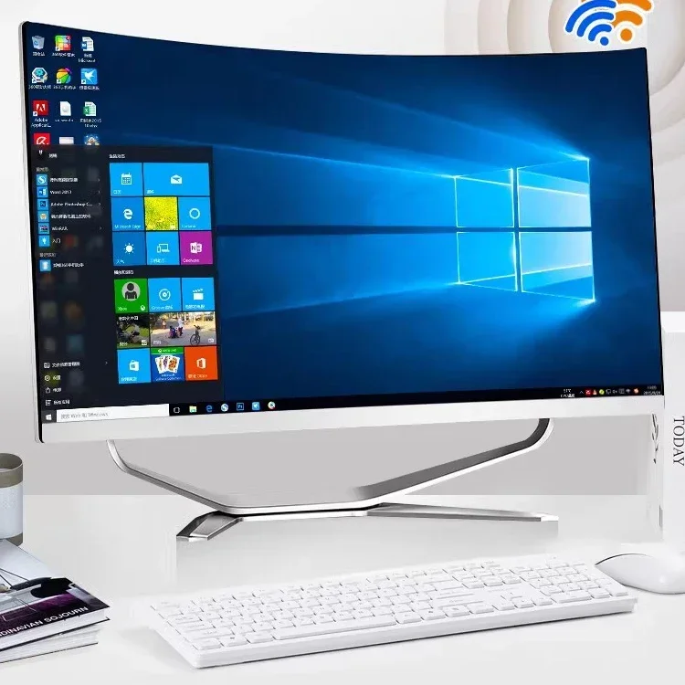 PC asztali computerwholesale 27inch aio barebone Csutka I7 Minden ben Valaki PC Minden ben Valaki Bolthajtásos ledes Számítógépes számára Játék