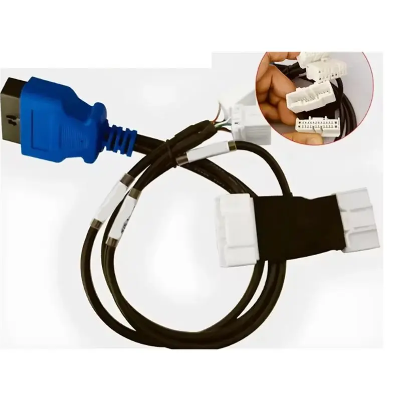 LXYB18B OBD2 Diagnostic Interface For Tesla Model X S For Xtool E2/PRO/PS90 EV New Energy For Tesla LAN CAN Diagnostic Cable
