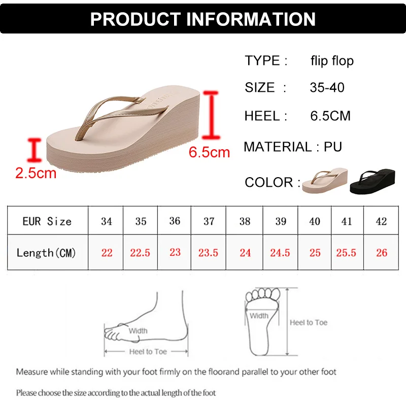 Lucyever Lightweight Wedge Flip Flops Women 2024 Summmer Clip Tie Platform Slippers Woman Non Slip Thick Sole Beach Sandals