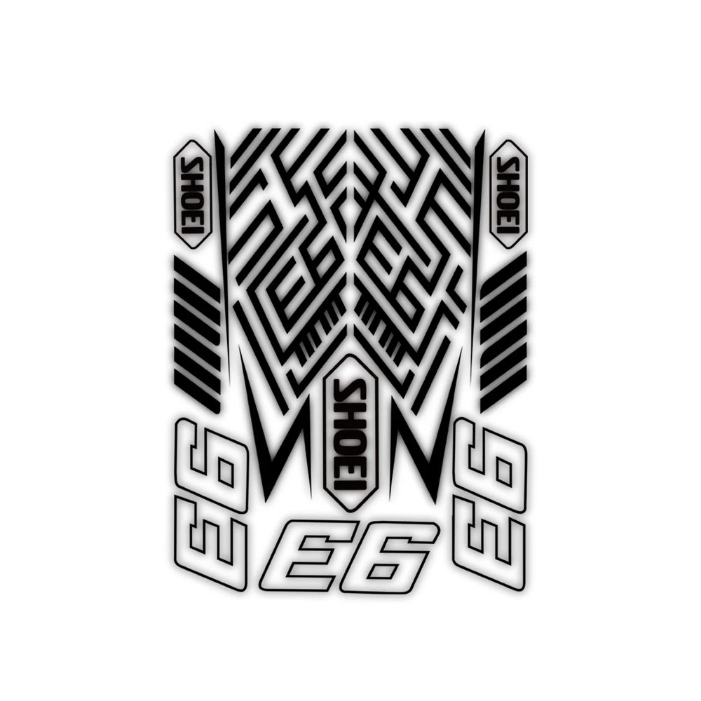 Motorcycle Helmet Sticker SHOEI NO.93 Marquez Decal Accessories Decorative Waterproof For Shoei Universal Logo stickers