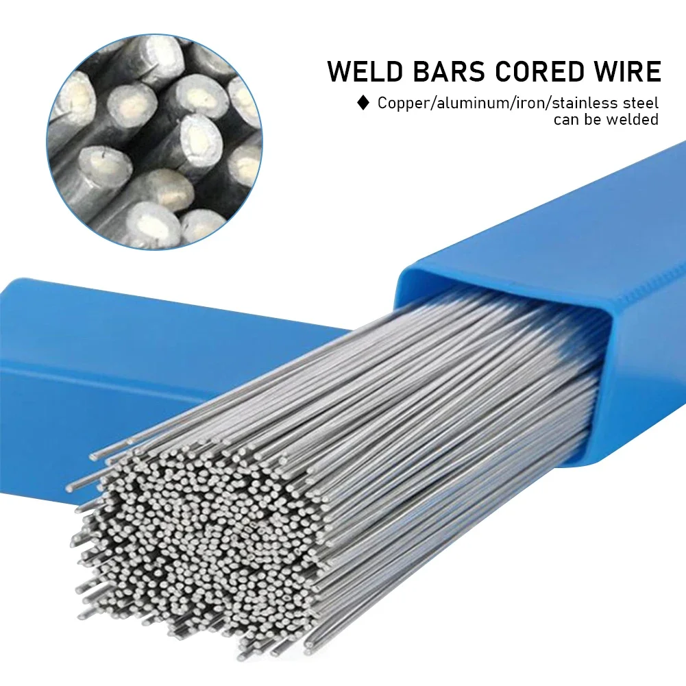 Low Temperature Easy Melt Aluminum Universal Welding Rod Cored Wire Rod Solder No Need Solder Powder Weld Bar for Propane Torch