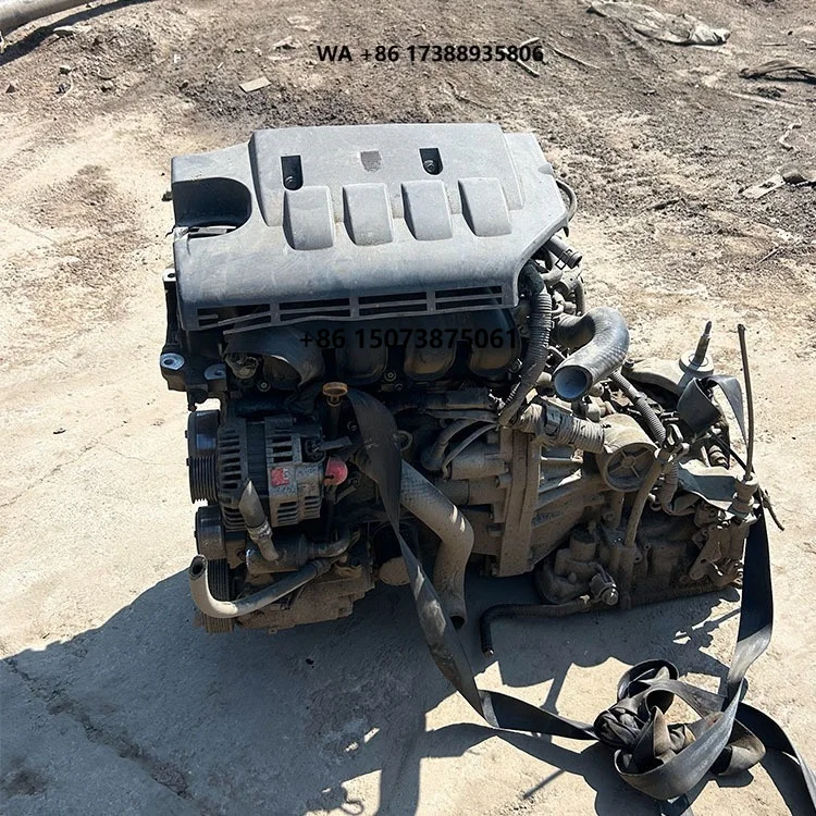Use-d Ni-ssan KA24 Complete Automatic Gaso-line Engine Assembly for Pickup and Passenger Car Replacement Unit