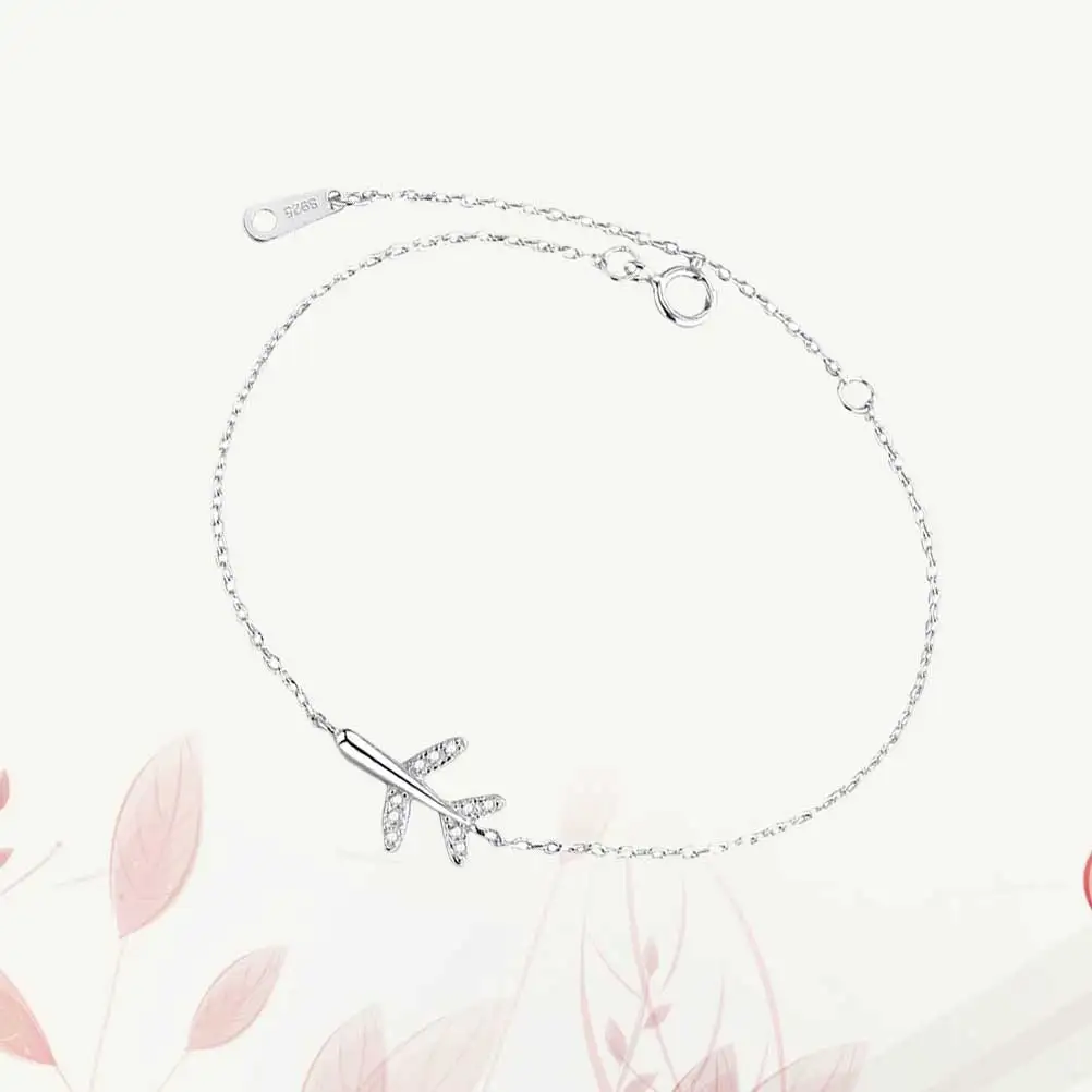 

Silver Bracelets for Women Diamond Crystal Hand Jewelry Rhinestones Chain Decoration Women's
