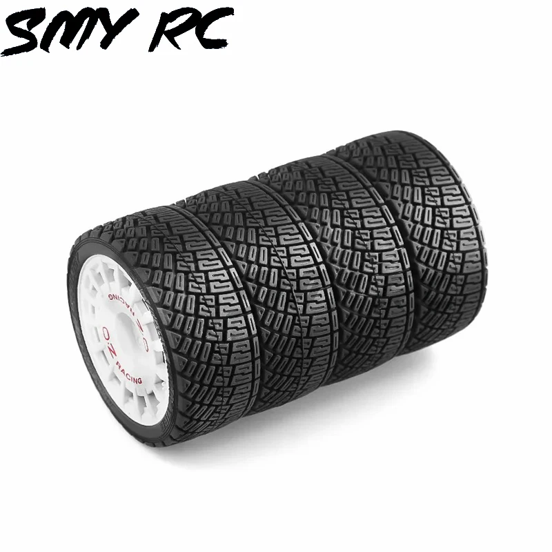 1/10 RC pneumatici per auto da corsa su ruota per pneumatici da strada per Tamiya TT01 TT02 XV01 TA06 PTG-2 HPI WR8 HSP /10 RC Car upgrade Parts