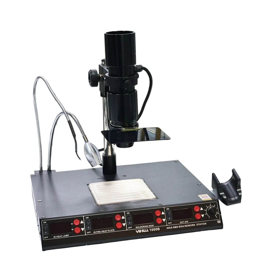 

Многофункциональная паяльная станция SMD для распайки, предварительного нагрева, пайки «все в одном» YIHUA 1000B