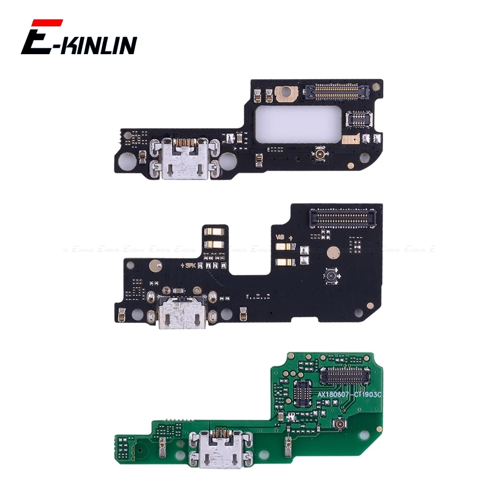 USB Charging Dock Port Board Microphone Charger Flex Cable For XiaoMi PocoPhone F1 Redmi Note 8 8T 7 6 5 Pro Plus 8A 7A 6A S2
