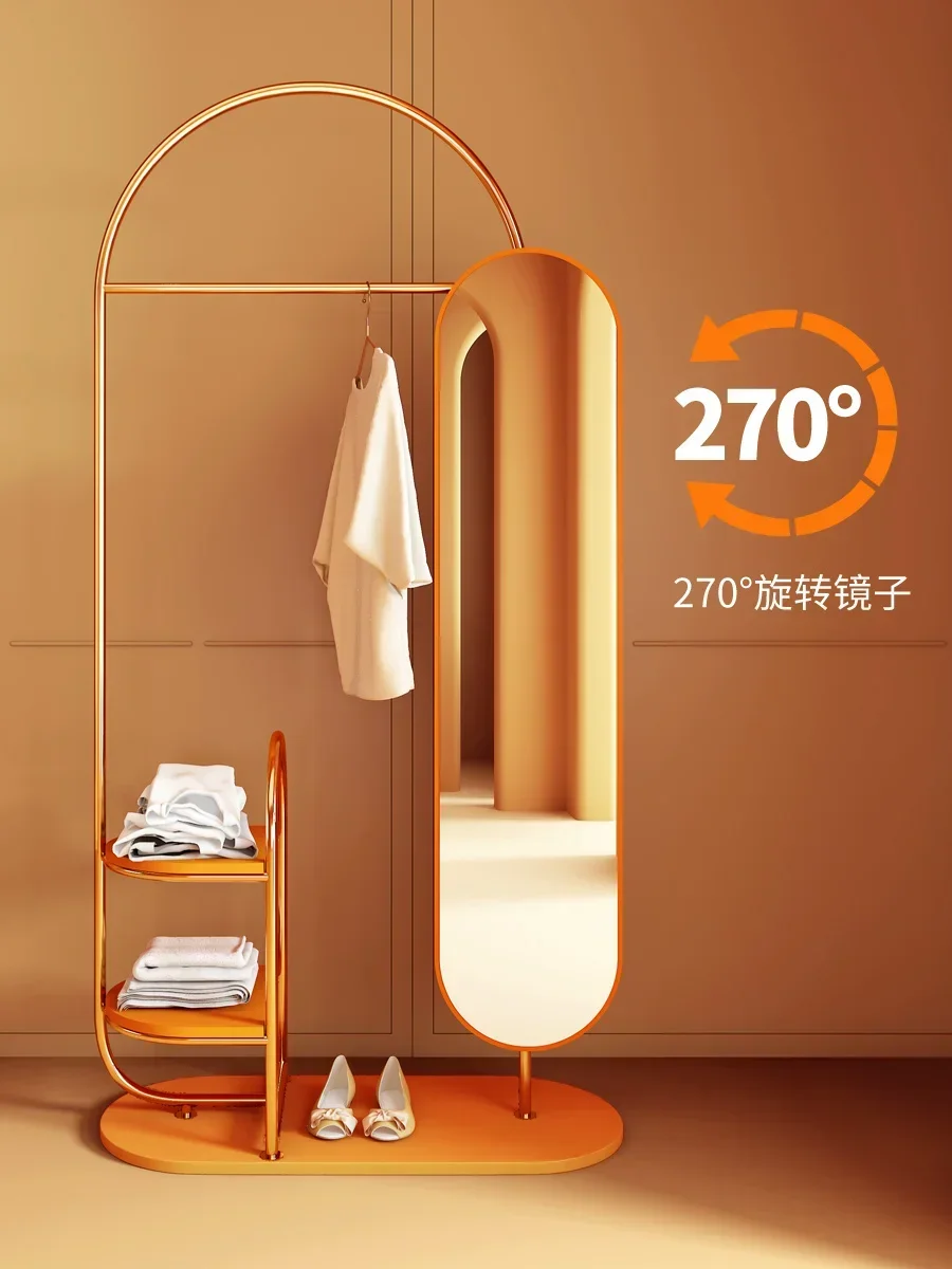 

Floor Bedroom with Rotating Dressing Mirror