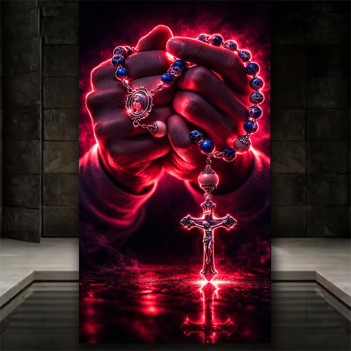 

Mysterious Guardian of Peace Messenger Diy diamond painting New 2026 cross stitch kit diamond art Picture For Home Decor Gift
