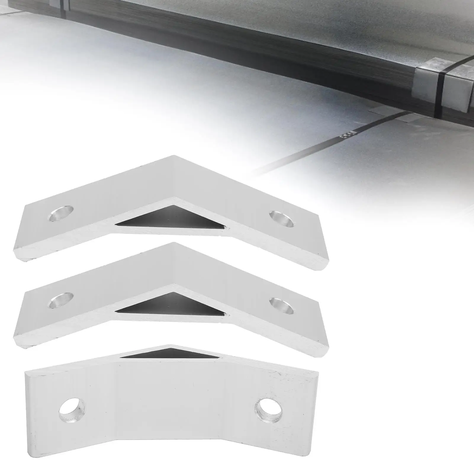 دعامات زاوية من سبائك الألومنيوم 135 درجة لمجموعة إطار بثق 4040 مكونة من 10 قطع أجهزة موصل قوية