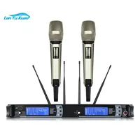 Voxfull Original SKM-9000 Dual Channels UHF Wireless Microphone for Stage Performance