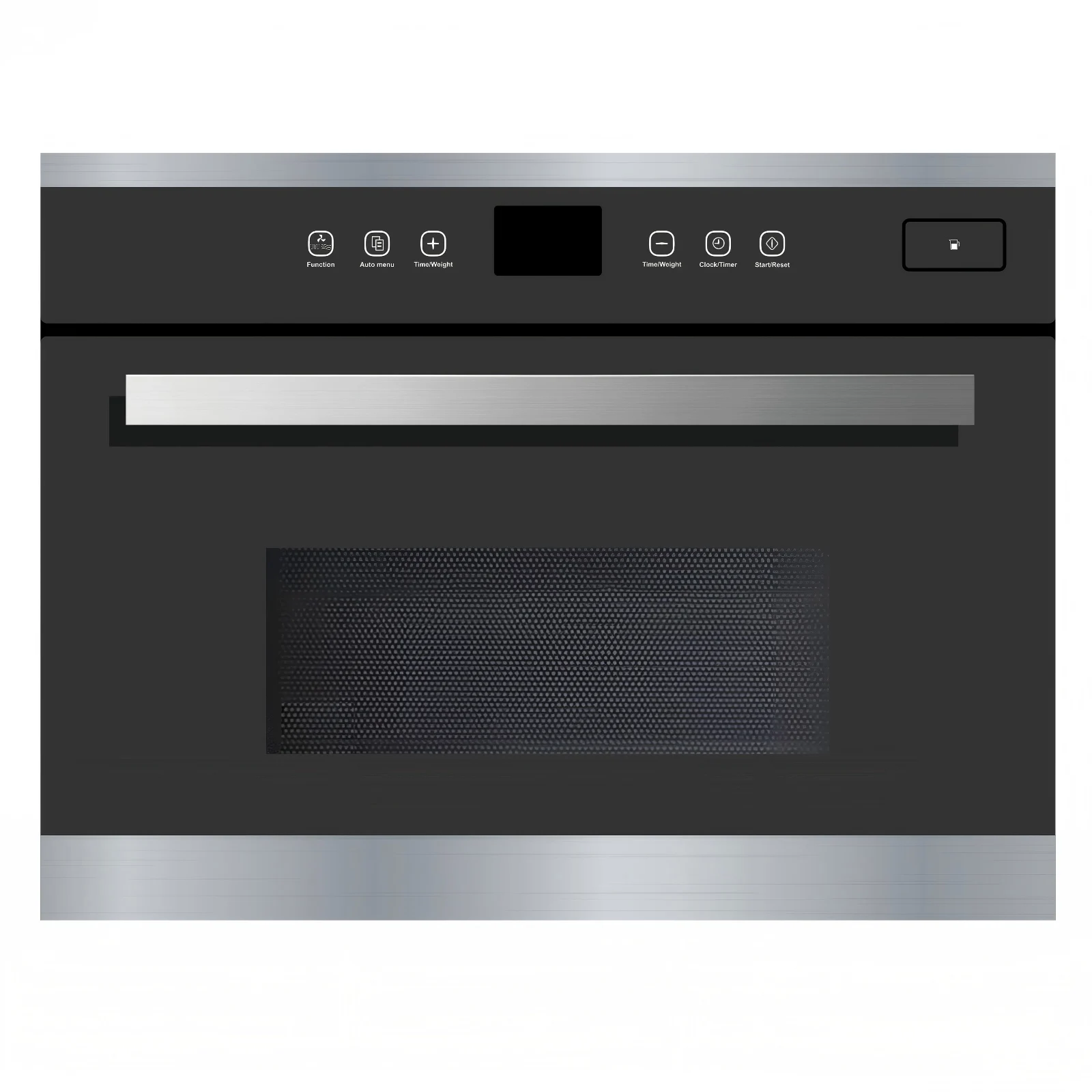 35L 1000W 4-in-1 Built-in Microwave Oven with Grill Convection Steamer Sensor Touch Control Stainless Steel Timer RB45WC-S