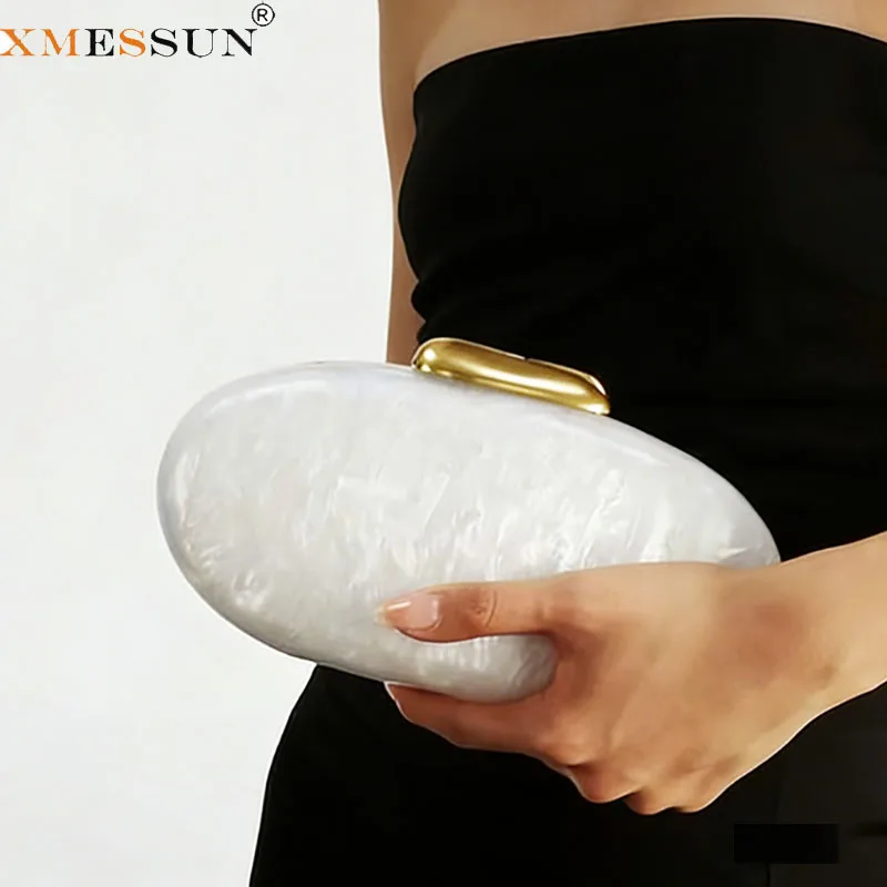

XMESSUN New Acrylic Wedding Part Bag for Women,Luxury Design Evening Clutch Purse Bag Ladies Chain Shoulder Crossbody Bags A593