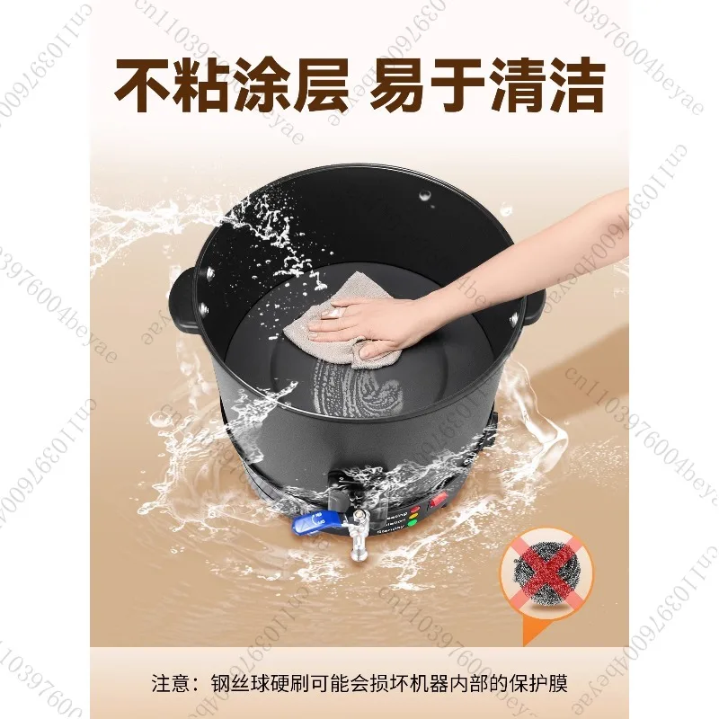 Electric Wax Melter Pot 6L Non Stick for DIY Candle Making Soy Beeswax Machine Kit