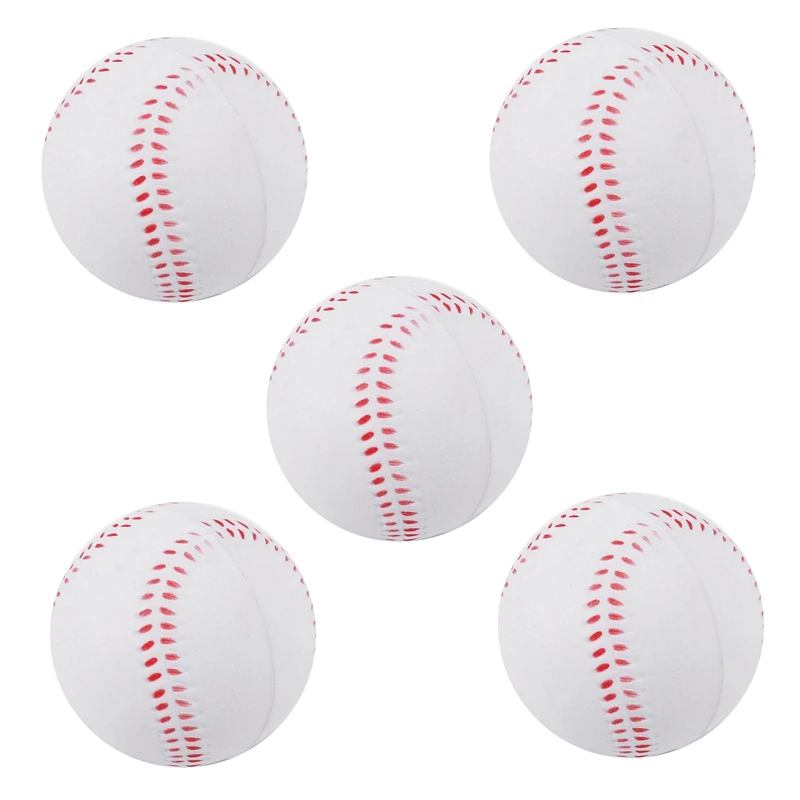 5X Sport Baseball Reduced Impact Baseball 10Inch Adult Youth Soft Ball For Game Competition Pitching Catching Training