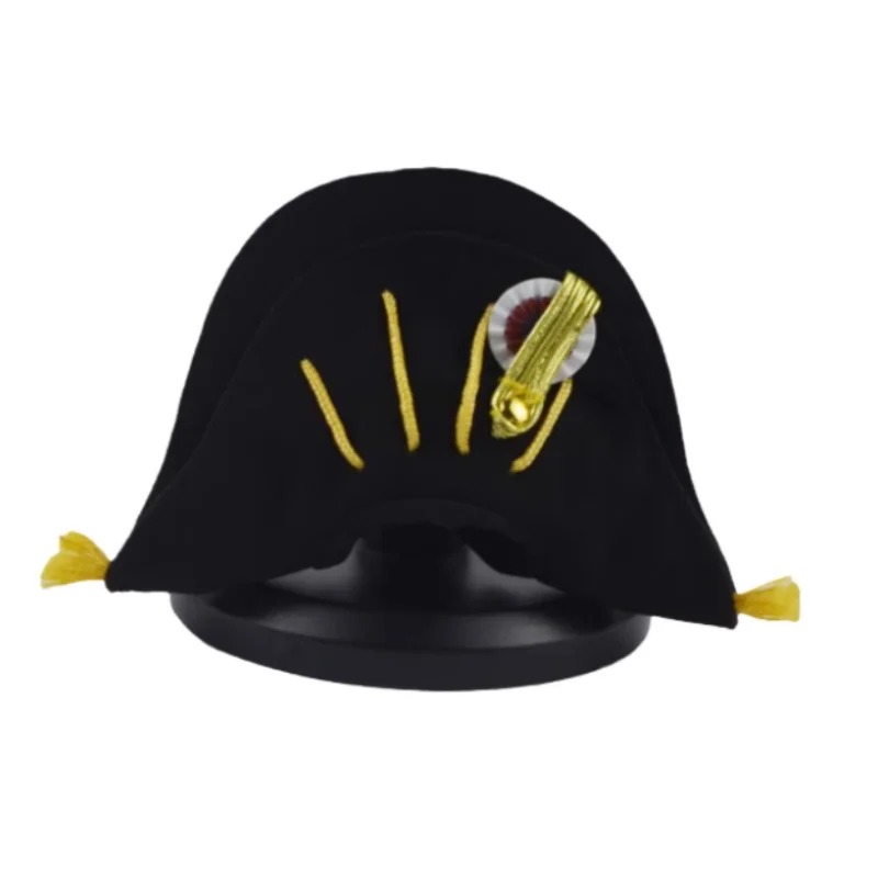 1/6 Scale Napoleonic War Soldier Two horned Hat Doll Component Model Cap Soldier Parts Hat BJD Model Cap