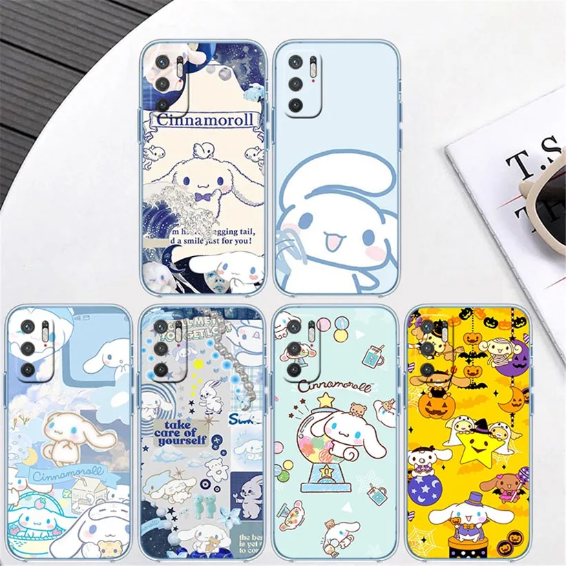 Cinnamoroll Phone Case for Moto Edge 20 30 S30 50 Fusion Plus Pro Lite Neo Ultra G24 Power G31 G32 G34 G71 G72 G73