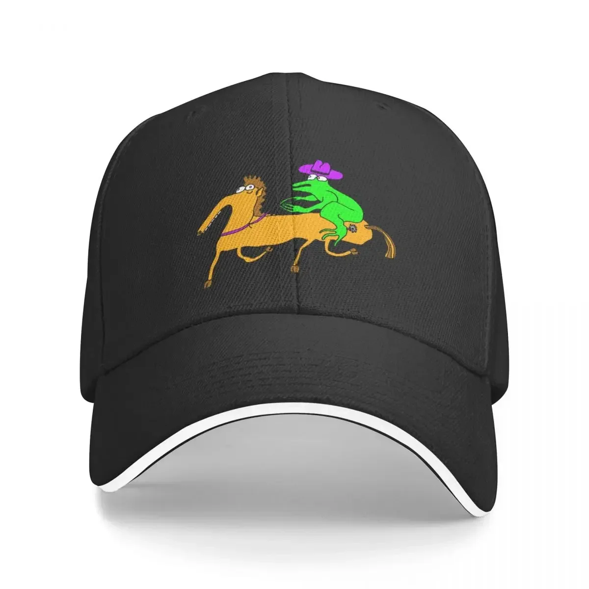 

Frog Cowboy Baseball Cap Hat Man Luxury Golf Women Men's