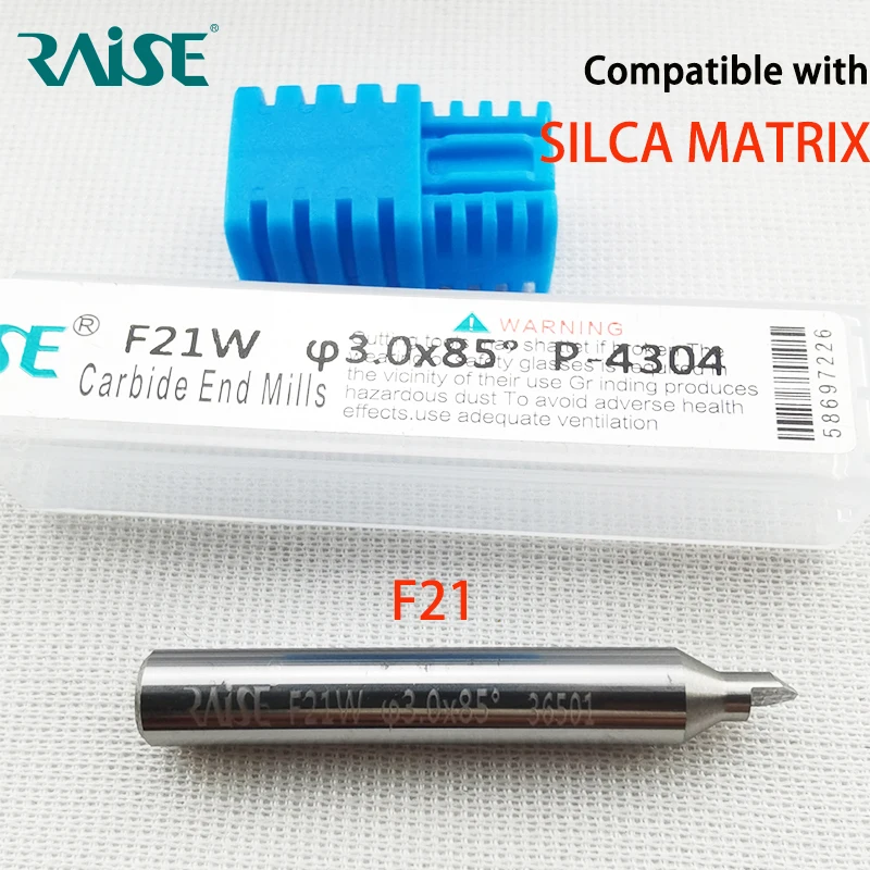 Fresa RAISE F21W Compatible con Máquina de Corte de Llaves SILCA F21 SILCA Matrix