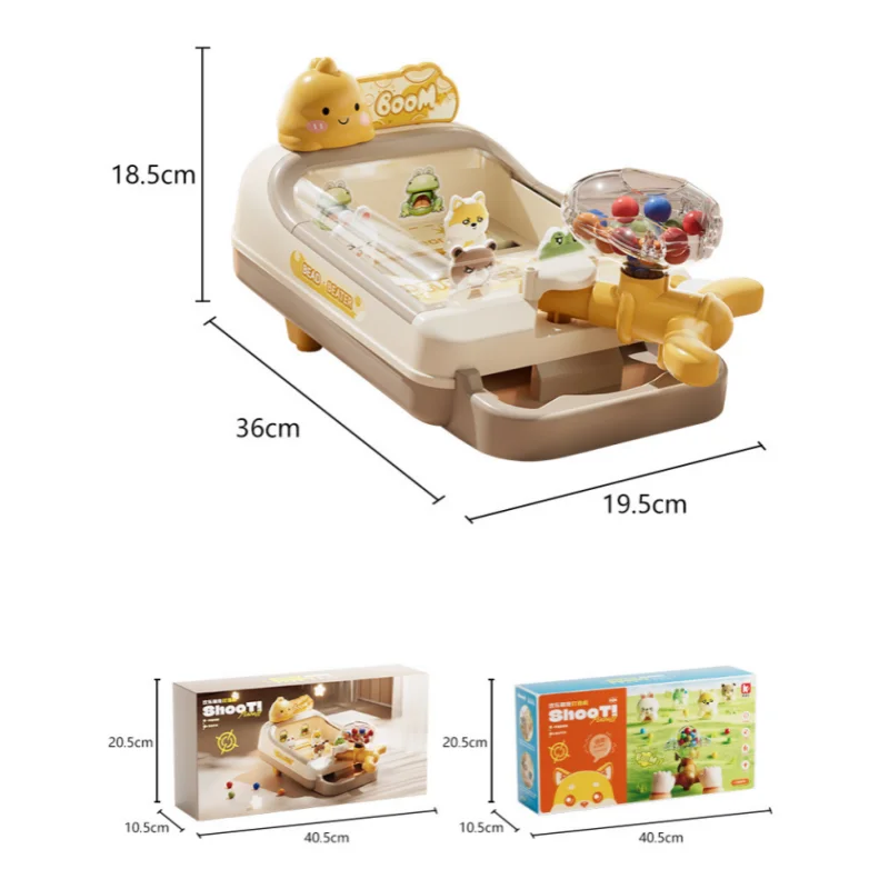 Children's pinball game machine puzzle game board game shooting toy boy interactive concentration training girl child