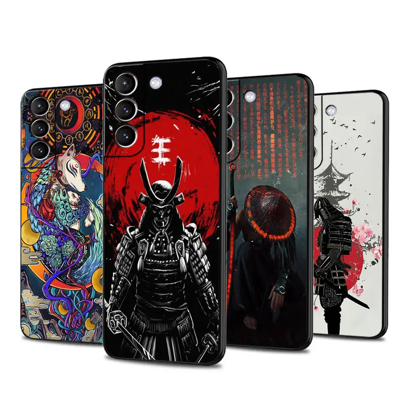 Japanese Samurai for Motorola Moto G30 G51 G60 G71 G22 G32 G52 G72 G53 G73 Edge 20 30 40 Pro Silicone Shell TPU Case Coque