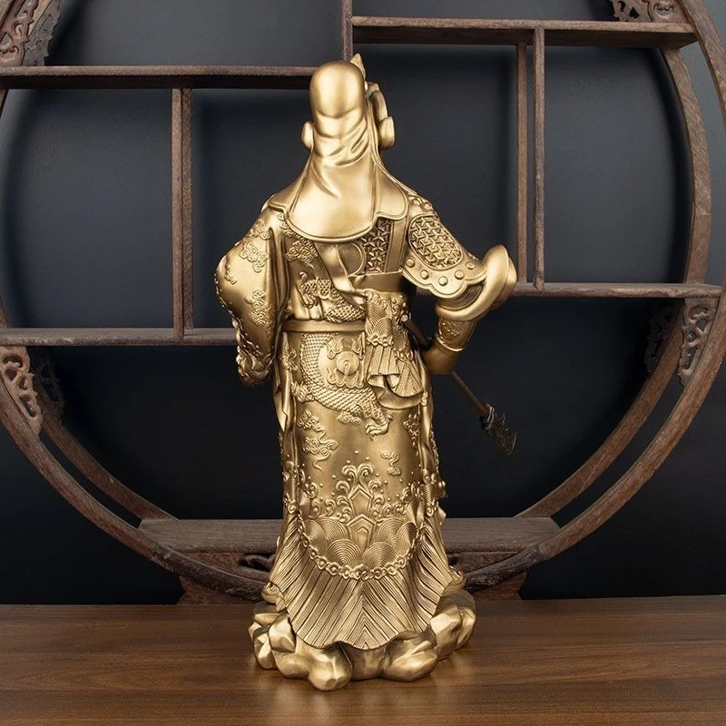 

Copper Ox Decorative Piece Treasure Ox for Abundant Wealth Rolling Wealth Office Decor