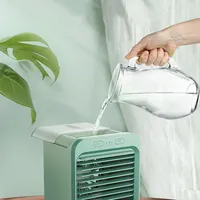 Humidifier Cooler Fan 3 Gear Air Conditioner Fans Portable USB Chargeable Desktop Spray Fans For Office Dormitory Room