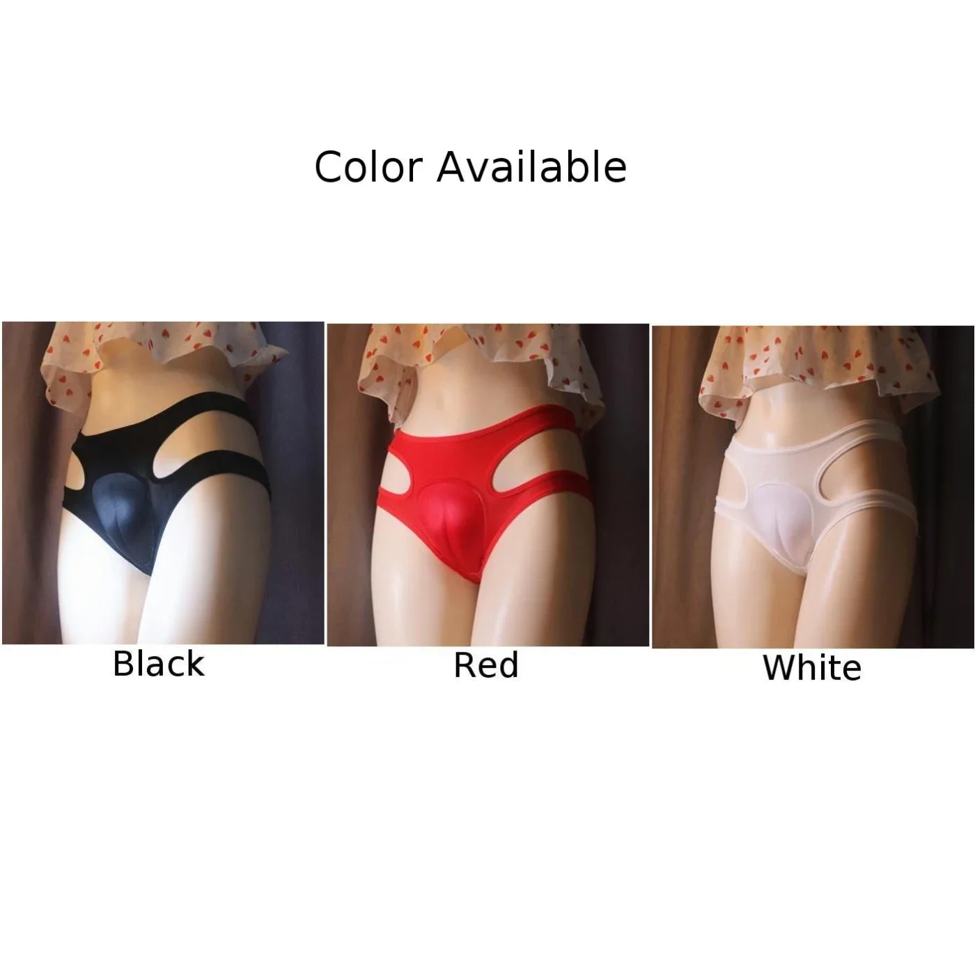 Men\'s Hiding Gaff Panties Shaping Briefs Crossdress Underwear Transgender Underpants Pouch Knickers Sissy Exotic Lingerie