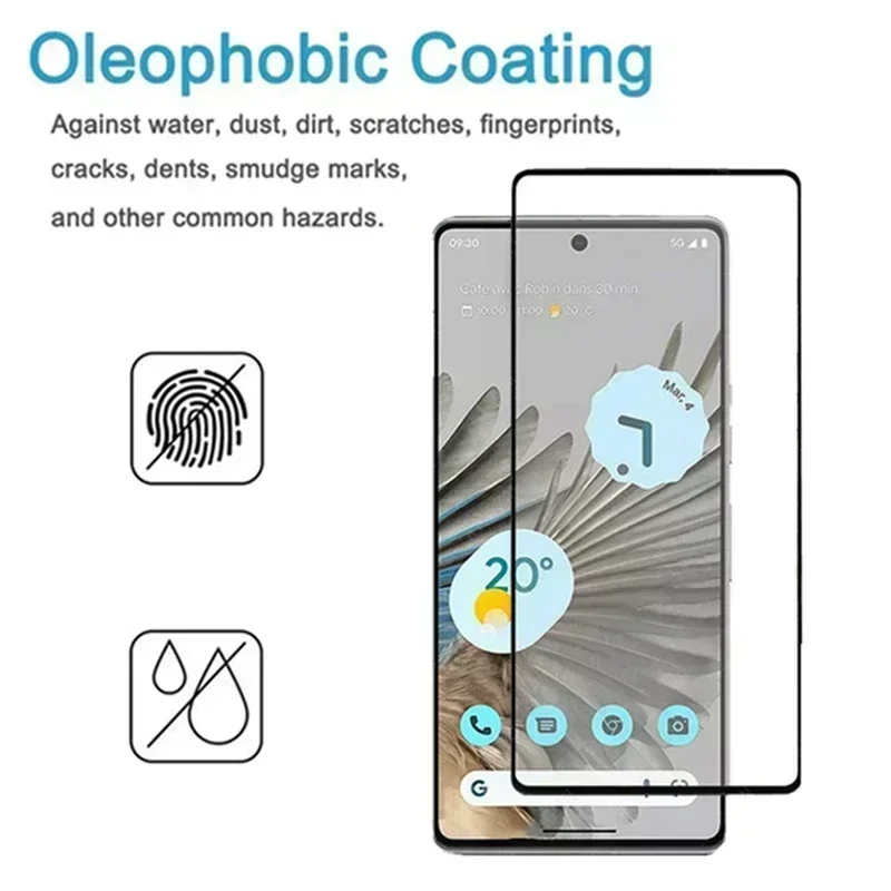 Закаленное стекло 4 в 1 для Google Pixel 7 Pro, полноэкранная защитная пленка для объектива камеры Pixel 6 6 Pro Pixel 7 8Pro Glass