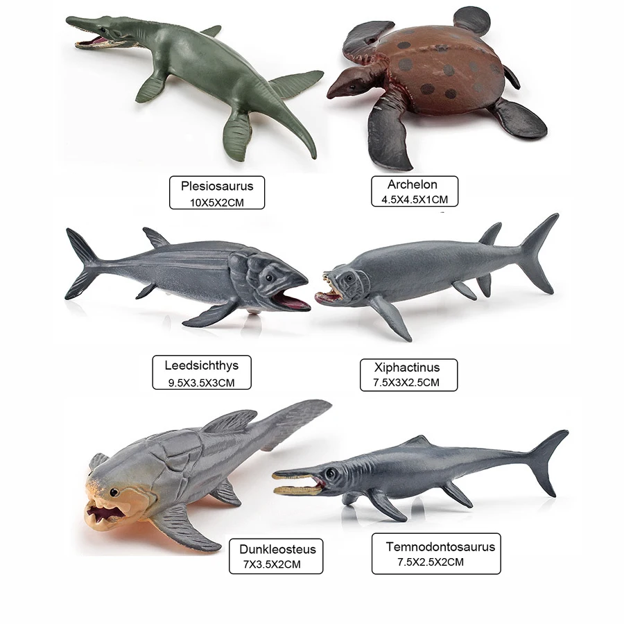 Realistyczne Mini Starożytne Życie Morskie Zwierzęta Dhistoryczne Stworzenie Morza Cambrian Megalodon Delfin Wieloryb Rekin Model Figurki