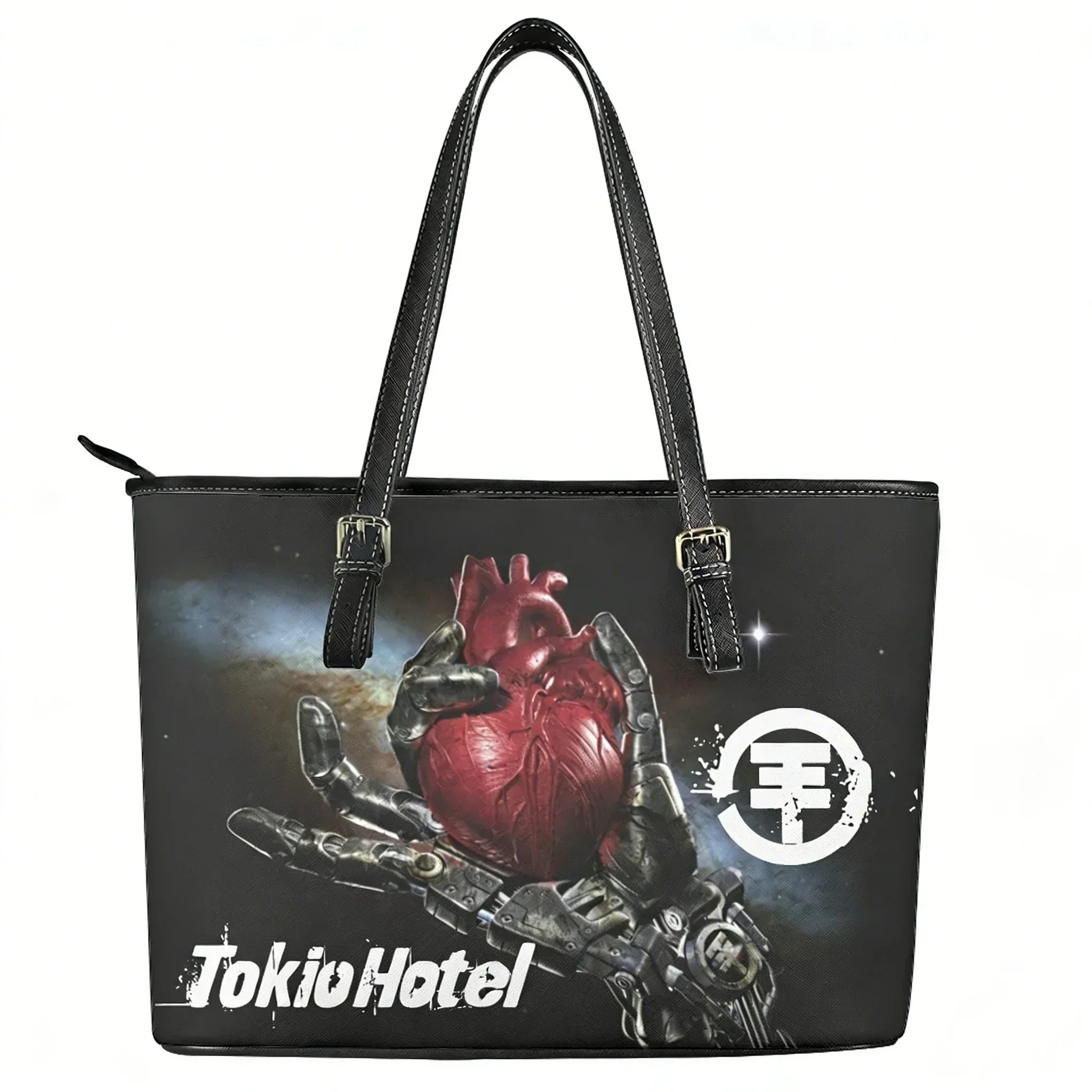 トーキオ・ホテル-ロックバンド-カスタムハンドバッグ-レディース-メンズ-パーソナライズド-トートバッグ-ショルダーバッグ-ビジネス-レザーバッグ-旅行バッグ-ギフト
