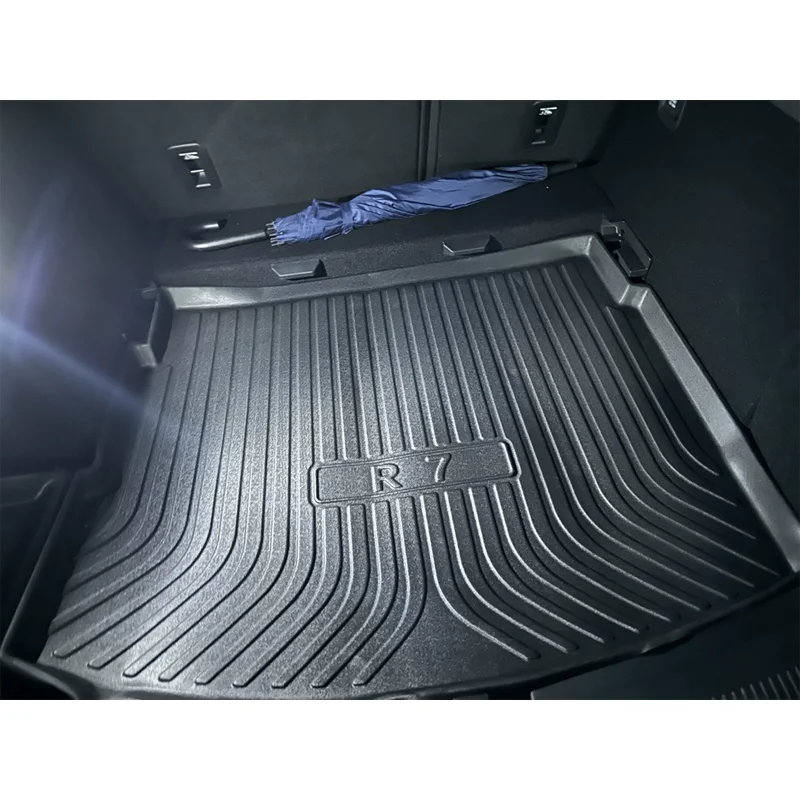 Car Floor Mat for SAIC Rising R7 MG S9 EV 2023~2026 TPE Foot Interior Liner Waterproof Trunk Seats Pad Carpet Custom Accessories