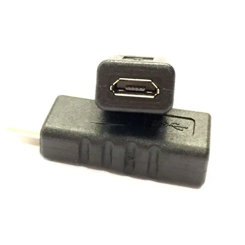 Adaptateur convertisseur USB 3.1 type-c mâle vers Mini 5 broches femelle/Micro 5 broches femelle pour Macbook Android