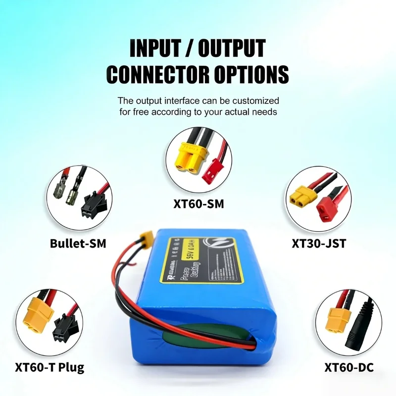 

Rechargeable 6000mAh Battery Pack Long Lasting Energy Replacement for Scooter Hoverboard Extended Riding and Daily Commute