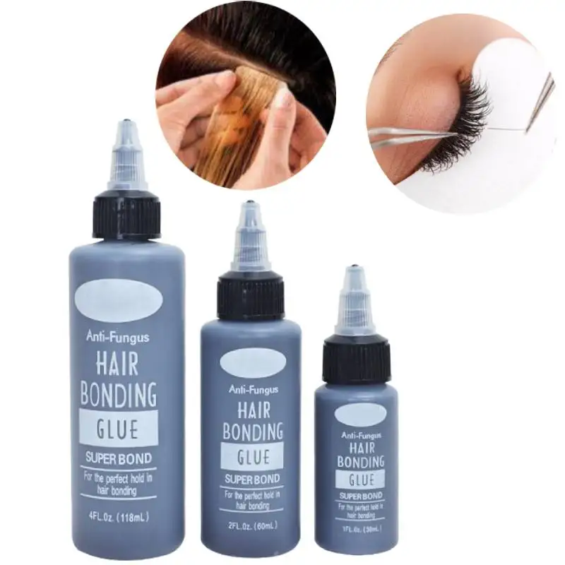 Front Lace Wig Glue Super Lace Glue For Lace Wigs/Toupee/Closure Waterproof Hair Glue Wig Installation Kit Eyelash Glue