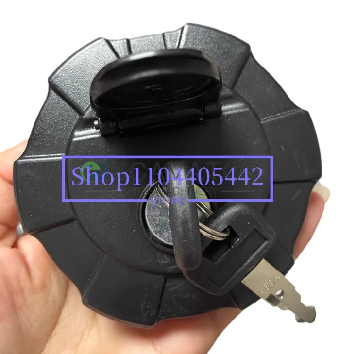 RD411-51122 For Excavator Fuel Tank Cap Locking Oli Tank Cover With 2 Key 411-51122 41151122 Car Accessories Engine Parts