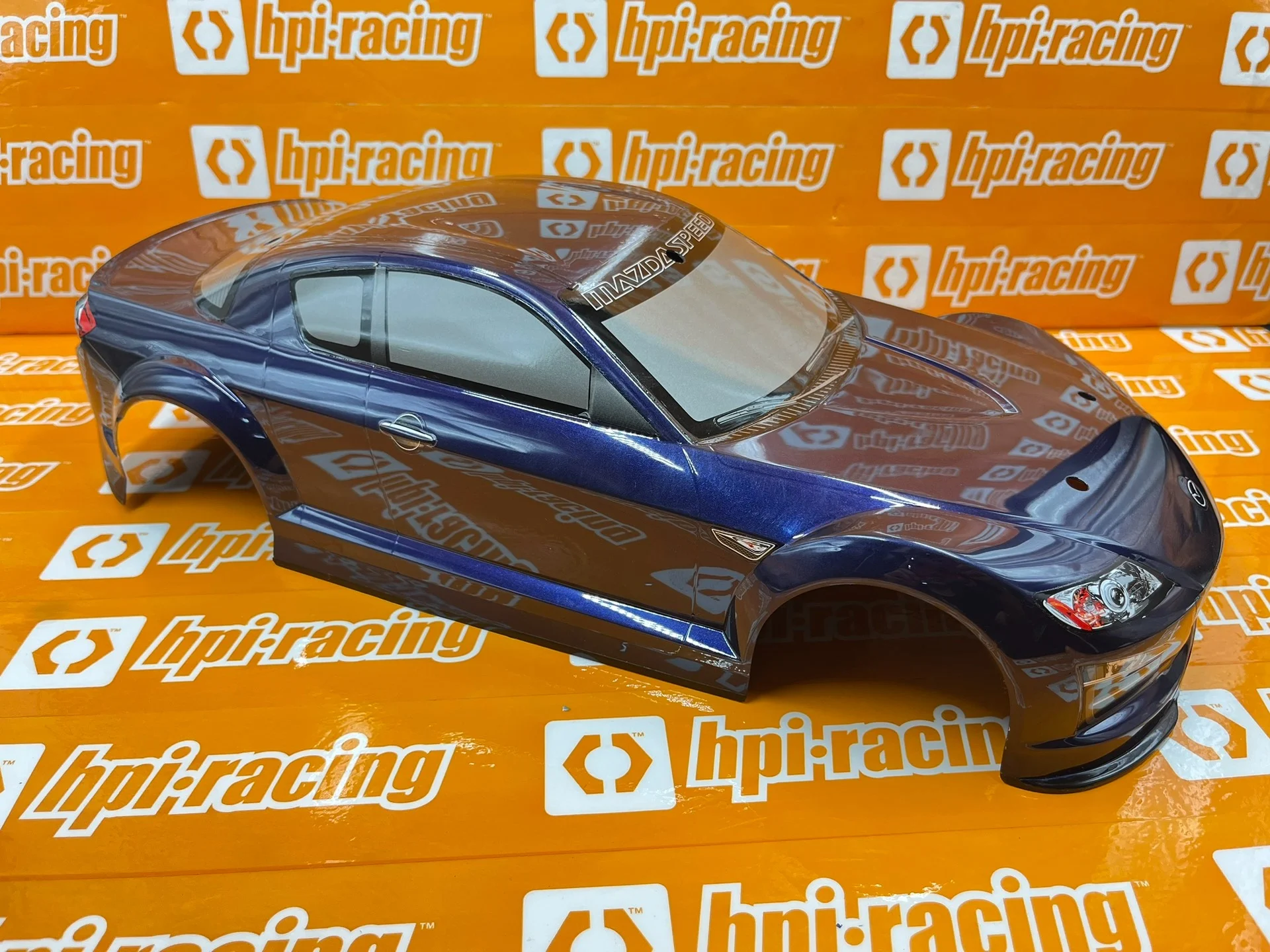 

Original imported PC quality 1/10 oil room electric room flat running flat road car shell Mazda RX8 Mazda PC car shell