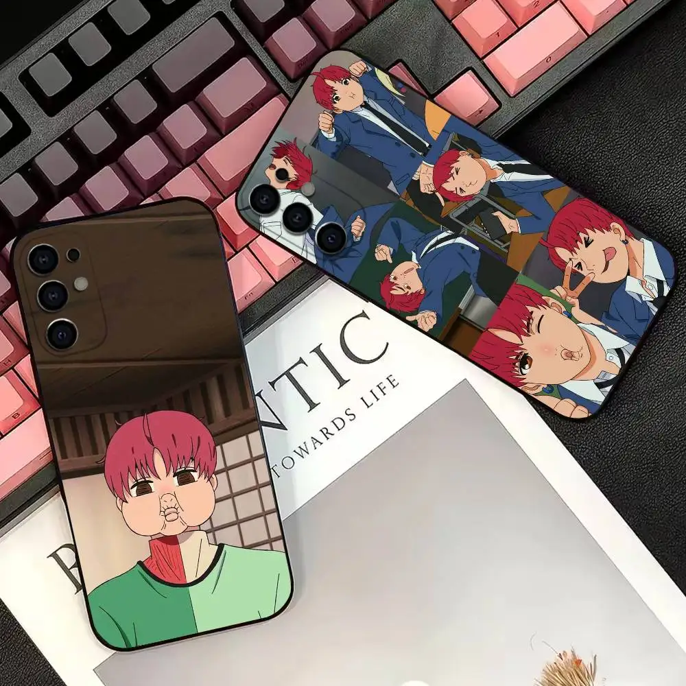 Funda para Teléfono D-Dan da Dan Jiji para Samsung S25, S24, S21, S22, S23, S30, Ultra, S20, Plus, Fe, Lite, Note, 10, Negra