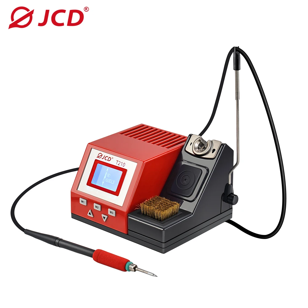 JCD 85W HIGH-PRECISION T210 Solder Station LCD Digital Display Adjustable Temperature Handle For PCB Solder Repair Welding Tools