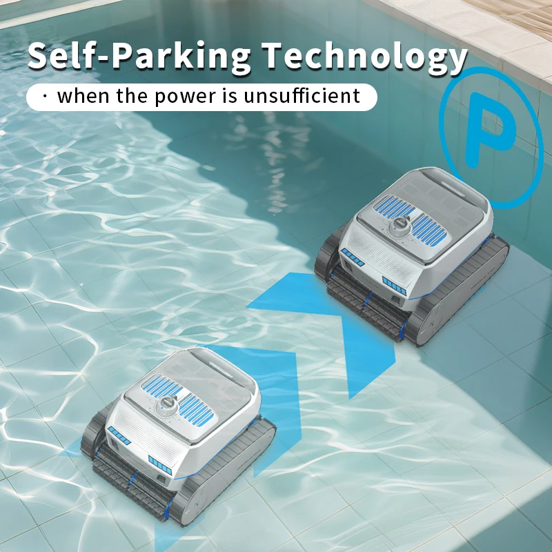 STLF Advanced Intelligence APP Fernbedienung Pool Surface Skimmer Cleaner Automatischer intelligenter Pool-Roboter-Reiniger