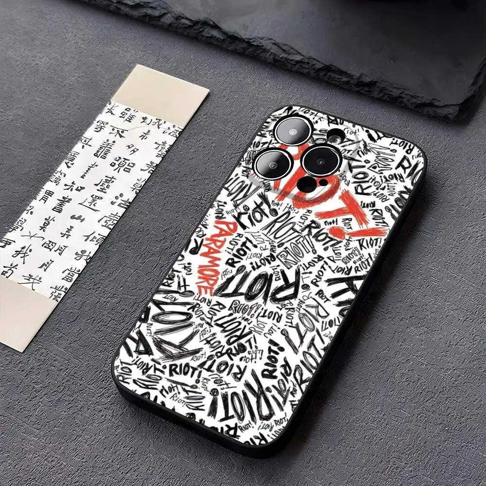 COOL Paramore Phone Case for iphone 16 11 15 14 13ProMax 12 Pro Xs Max Mini Xr 8 6s Plus Funda Covers