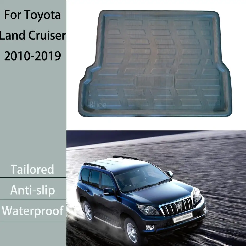 

For Toyota Land Cruiser Prado 7 Seater J150 2010-2019 2014 2015 2016 Car Rear Trunk Mat Tailored Cargo Liner Boot Floor Tray