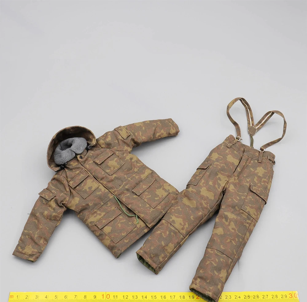 1/6th Marsdivine RUS-036 RUS-037 Male Soviet Soldier Russian Toys Model Cotton Tops Pant Suit Uniform For 12