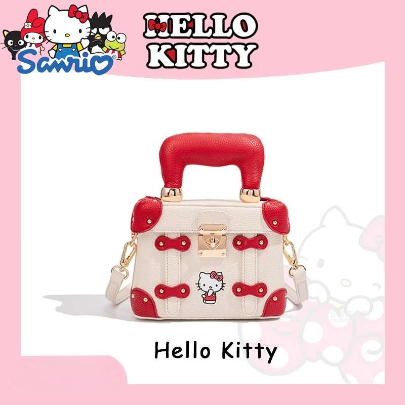 

Hello Kitty новая женская мини-сумка на плечо, роскошная брендовая оригинальная женская сумка через плечо, модная мини-женская сумка
