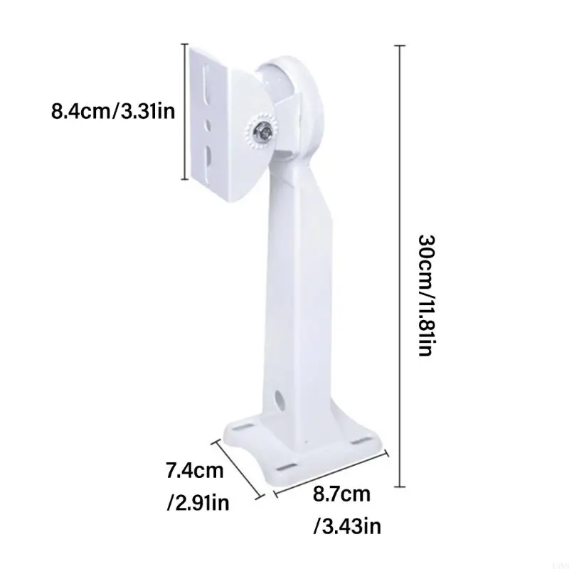 حامل كاميرا معدني عالمي لتركيب أعمدة الحائط 180 درجة دوران قابل للتعديل إعدادات سريعة ملحقات المراقبة Y3ND #6